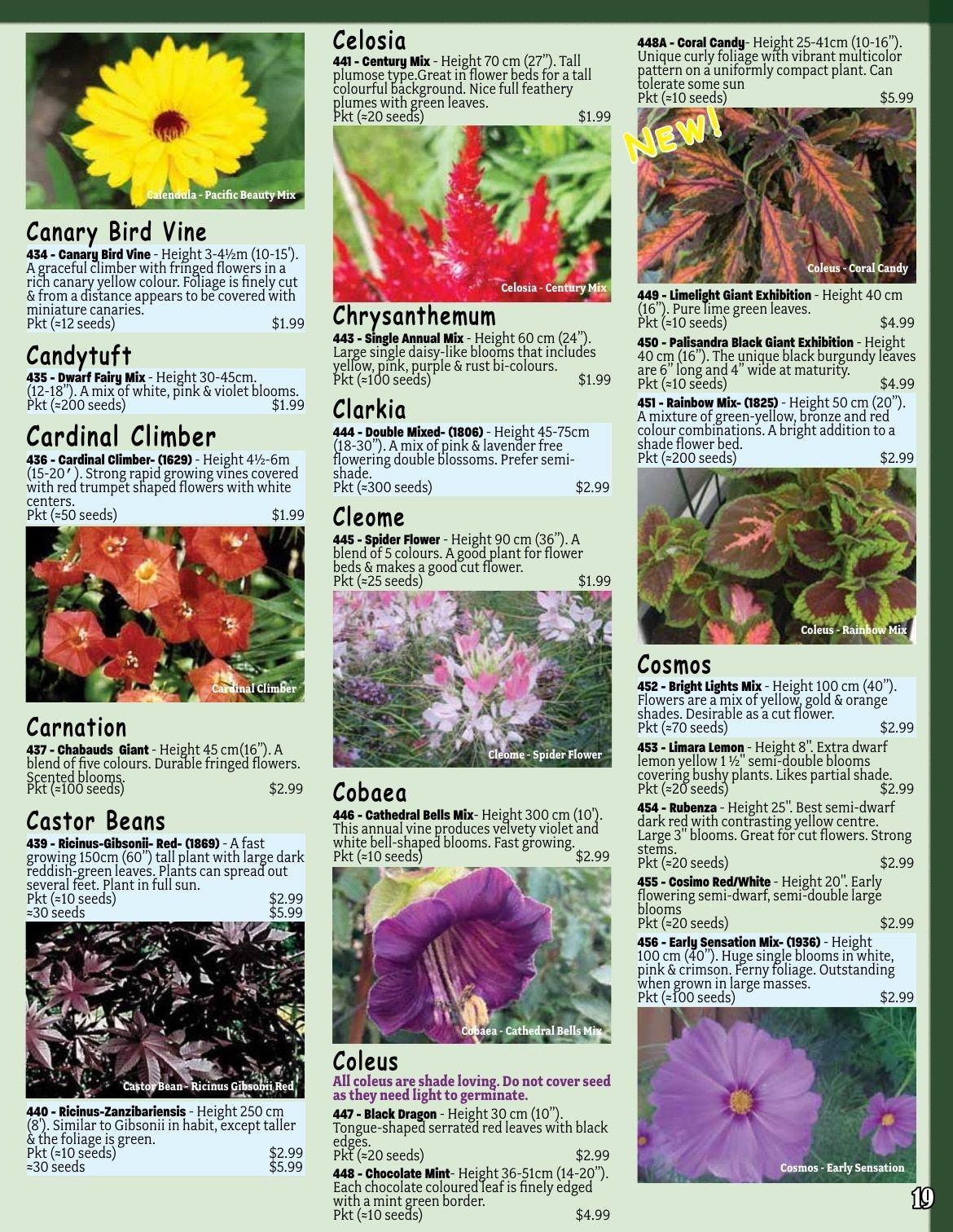 Early's Farm & Garden Centre Seed Catalogue Flyer January 1 - December 31, 2026