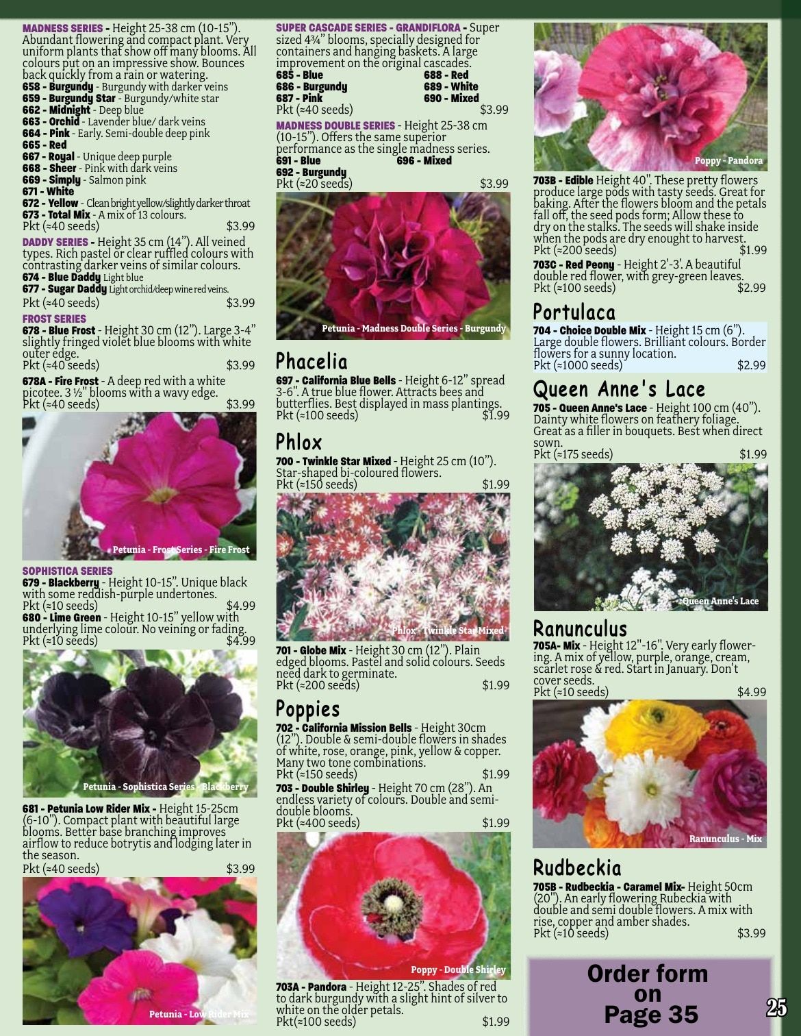 Early's Farm & Garden Centre Seed Catalogue Flyer January 1 - December 31, 2026