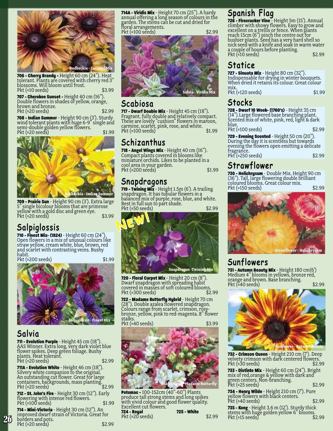 Early's Farm & Garden Centre Seed Catalogue Flyer January 1 - December 31, 2026