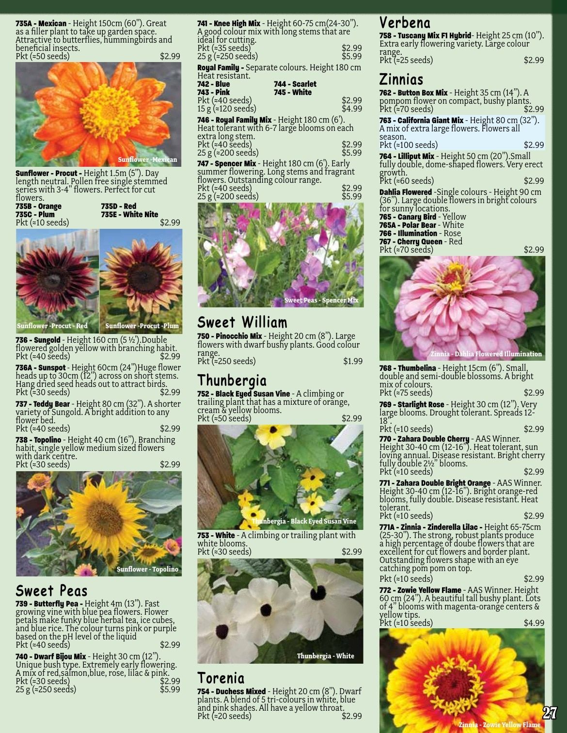 Early's Farm & Garden Centre Seed Catalogue Flyer January 1 - December 31, 2026