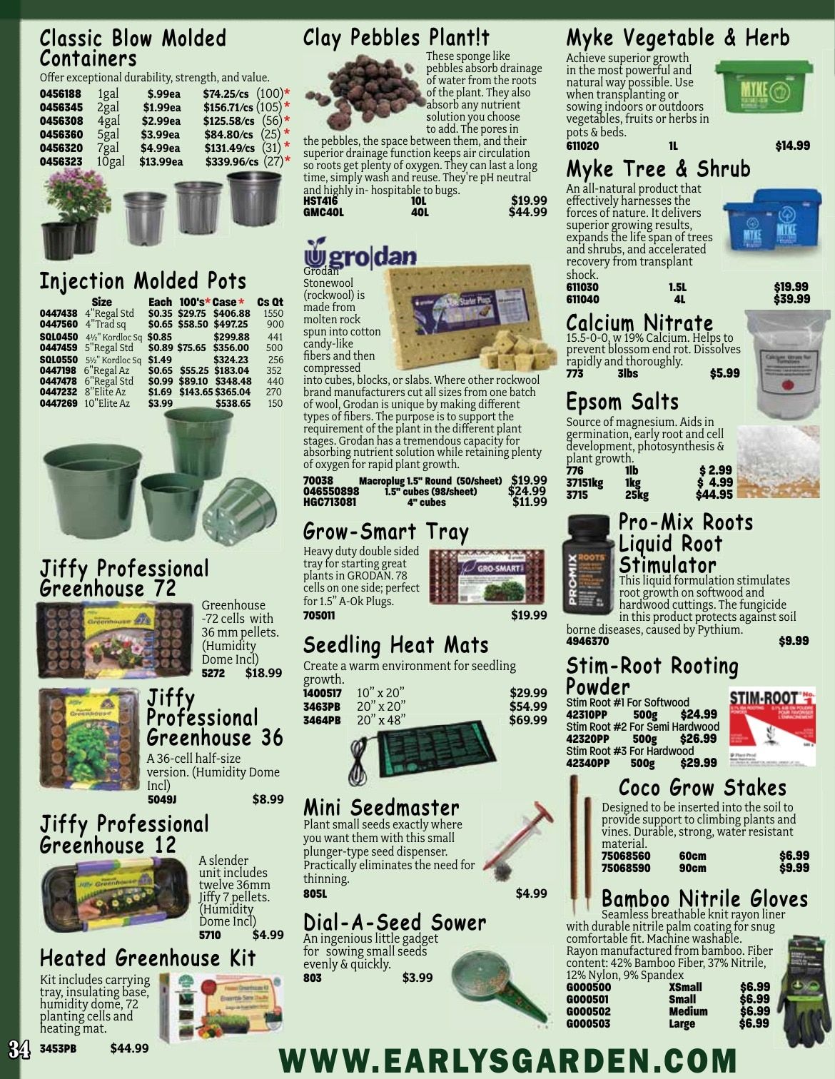 Early's Farm & Garden Centre Seed Catalogue Flyer January 1 - December 31, 2026