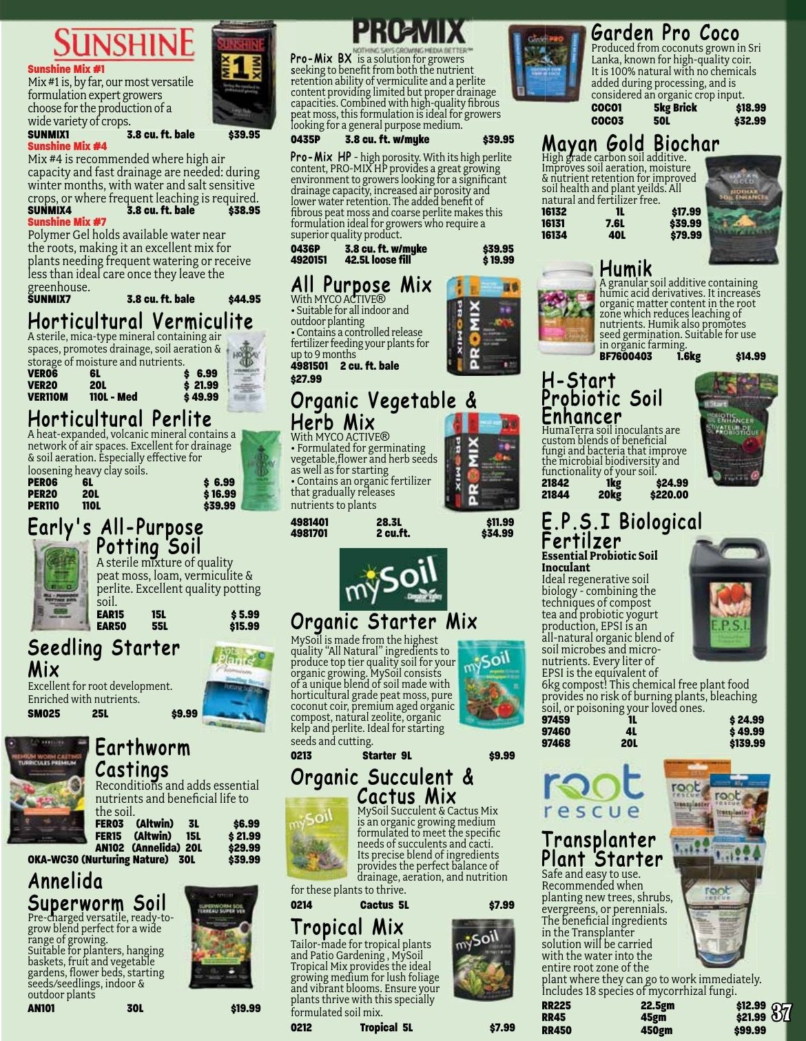 Early's Farm & Garden Centre Seed Catalogue Flyer January 1 - December 31, 2026