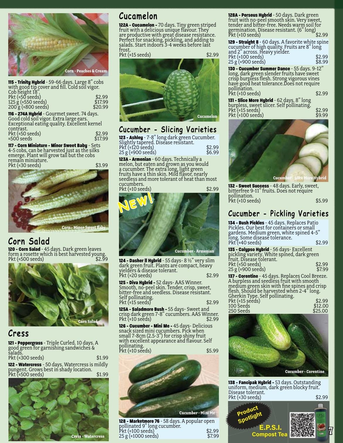 Early's Farm & Garden Centre Seed Catalogue Flyer January 1 - December 31, 2026