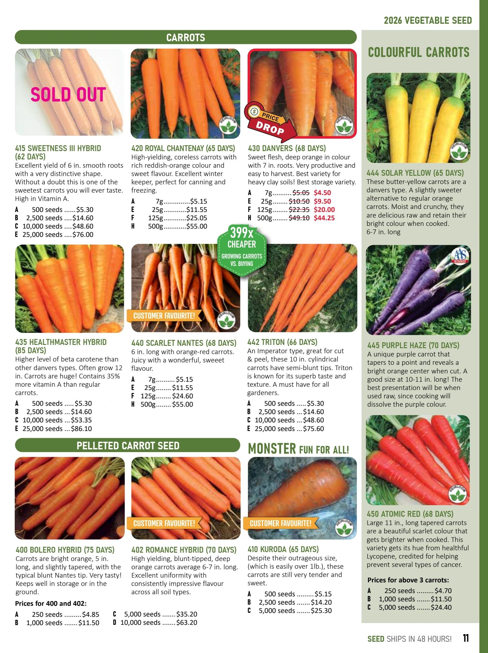 T&T Seeds Catalogue Flyer January 1 - December 31, 2026