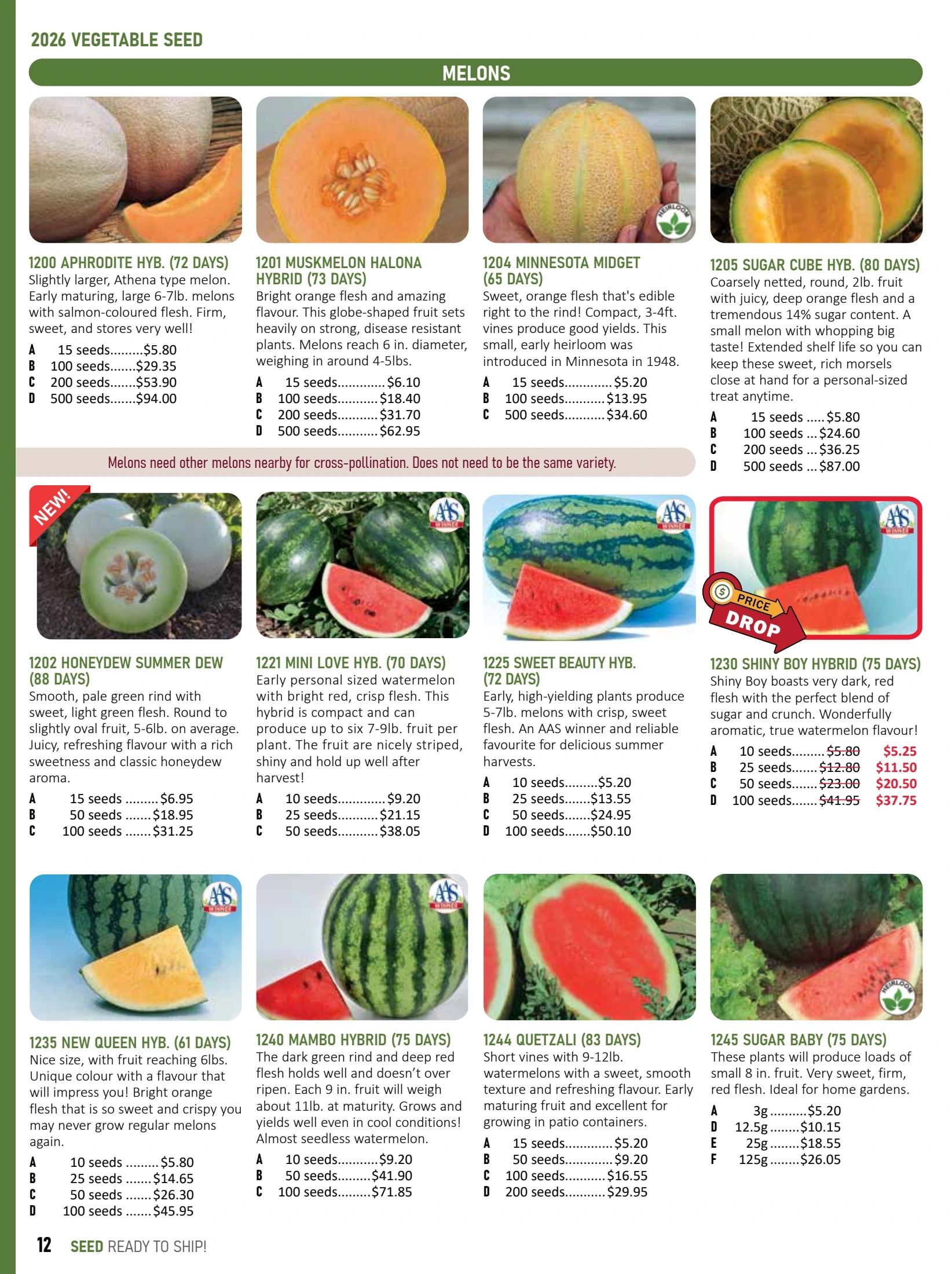 T&T Seeds Catalogue Flyer January 1 - December 31, 2026