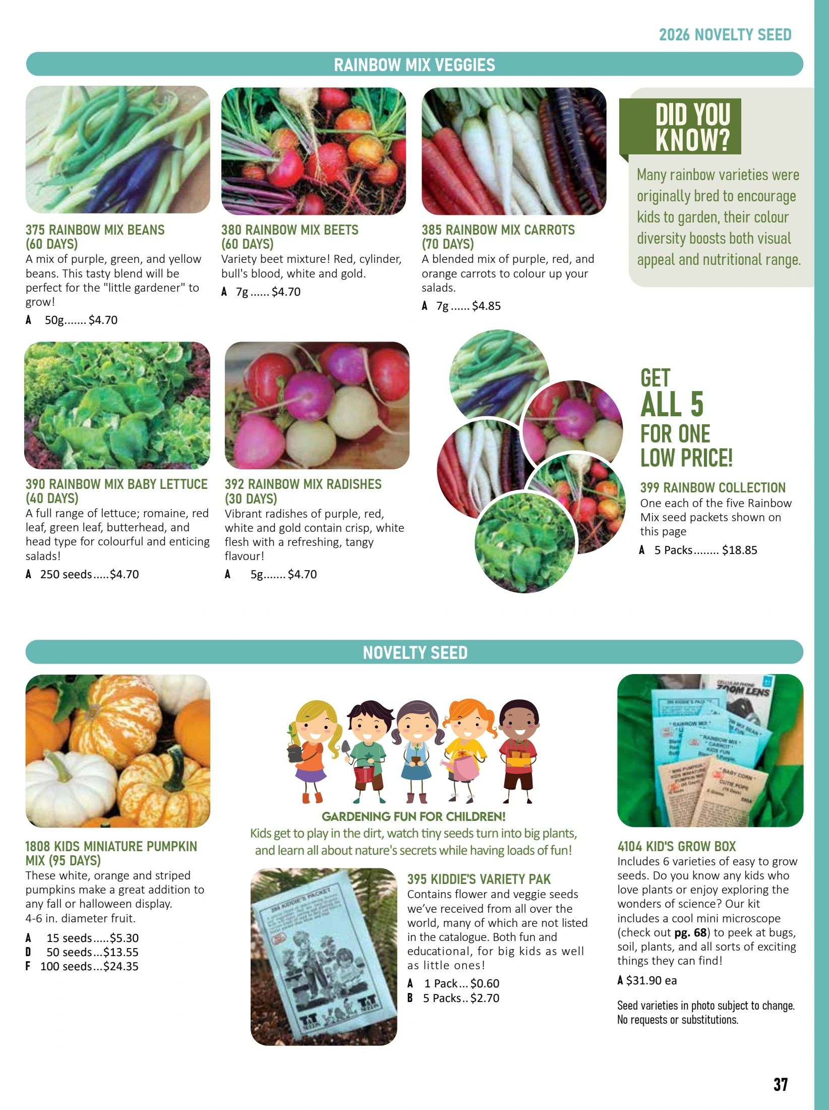 T&T Seeds Catalogue Flyer January 1 - December 31, 2026