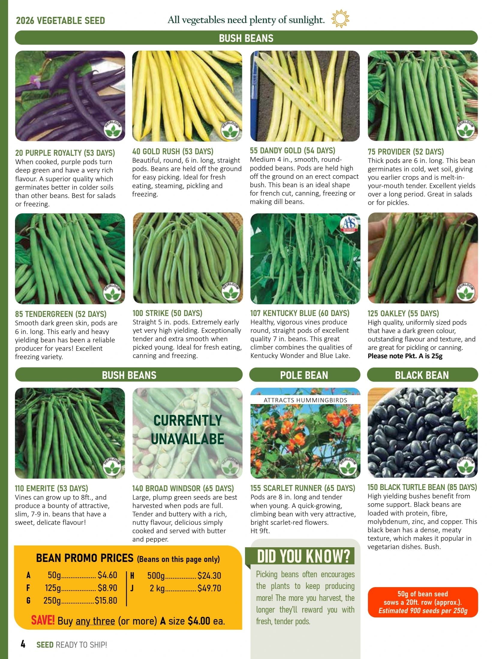 T&T Seeds Catalogue Flyer January 1 - December 31, 2026