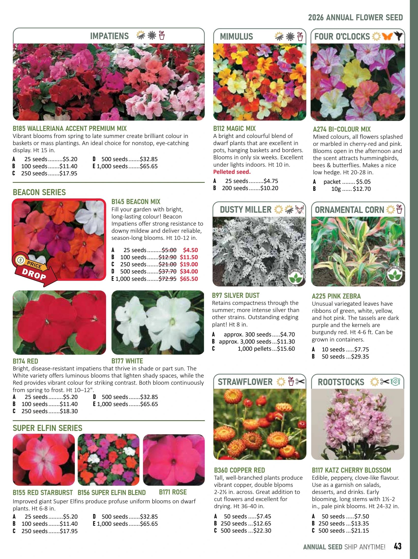 T&T Seeds Catalogue Flyer January 1 - December 31, 2026