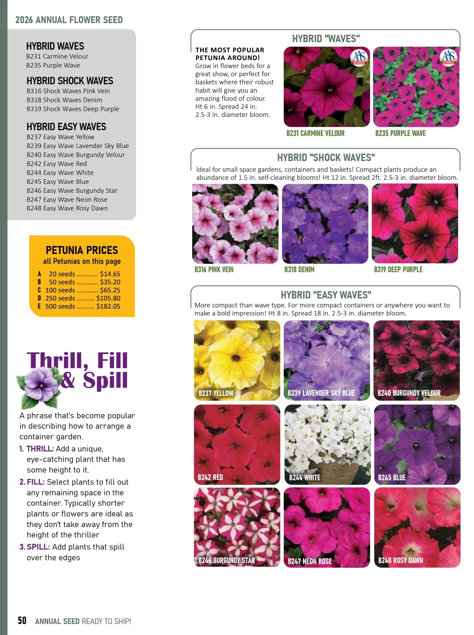 T&T Seeds Catalogue Flyer January 1 - December 31, 2026
