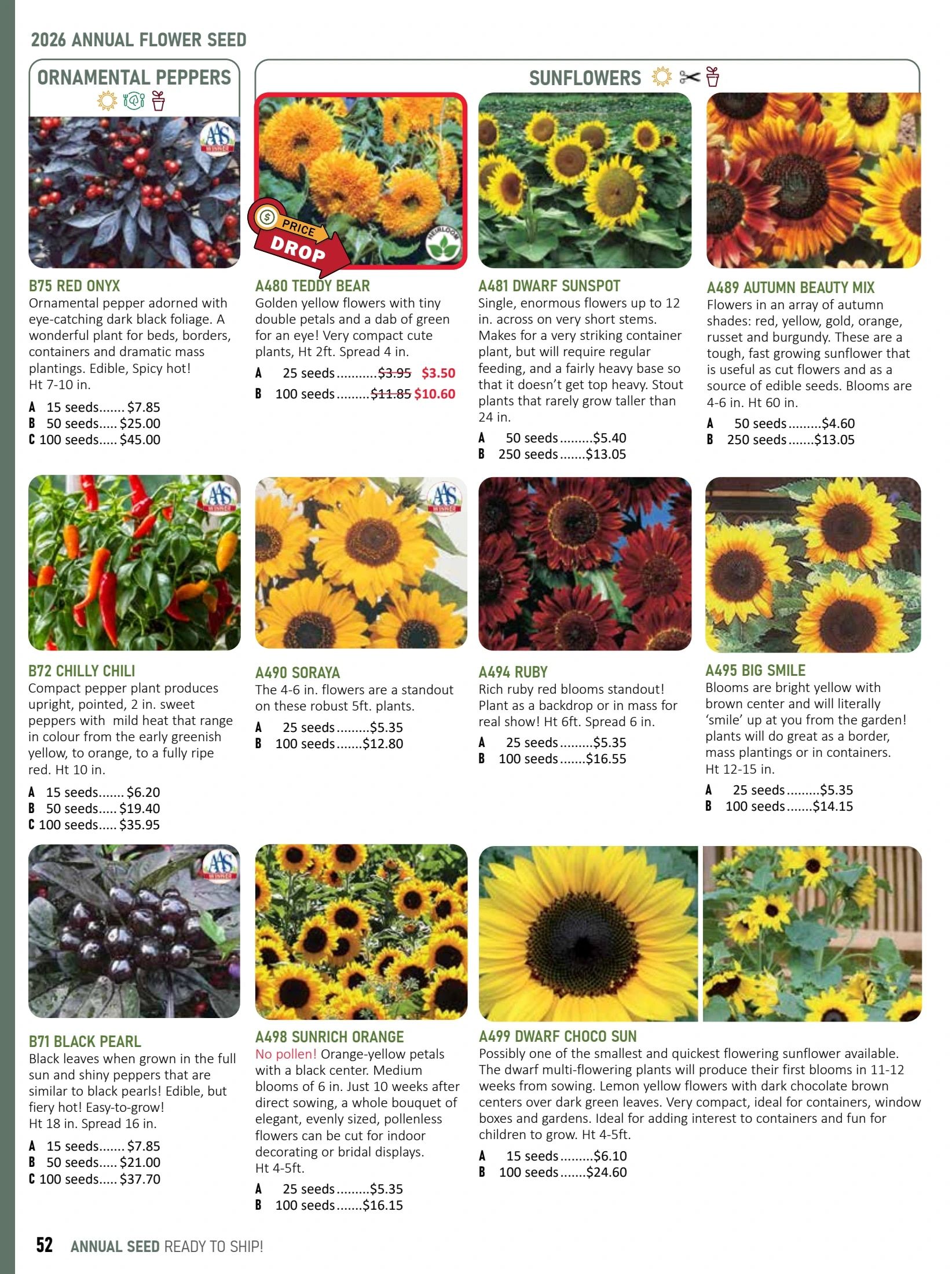 T&T Seeds Catalogue Flyer January 1 - December 31, 2026