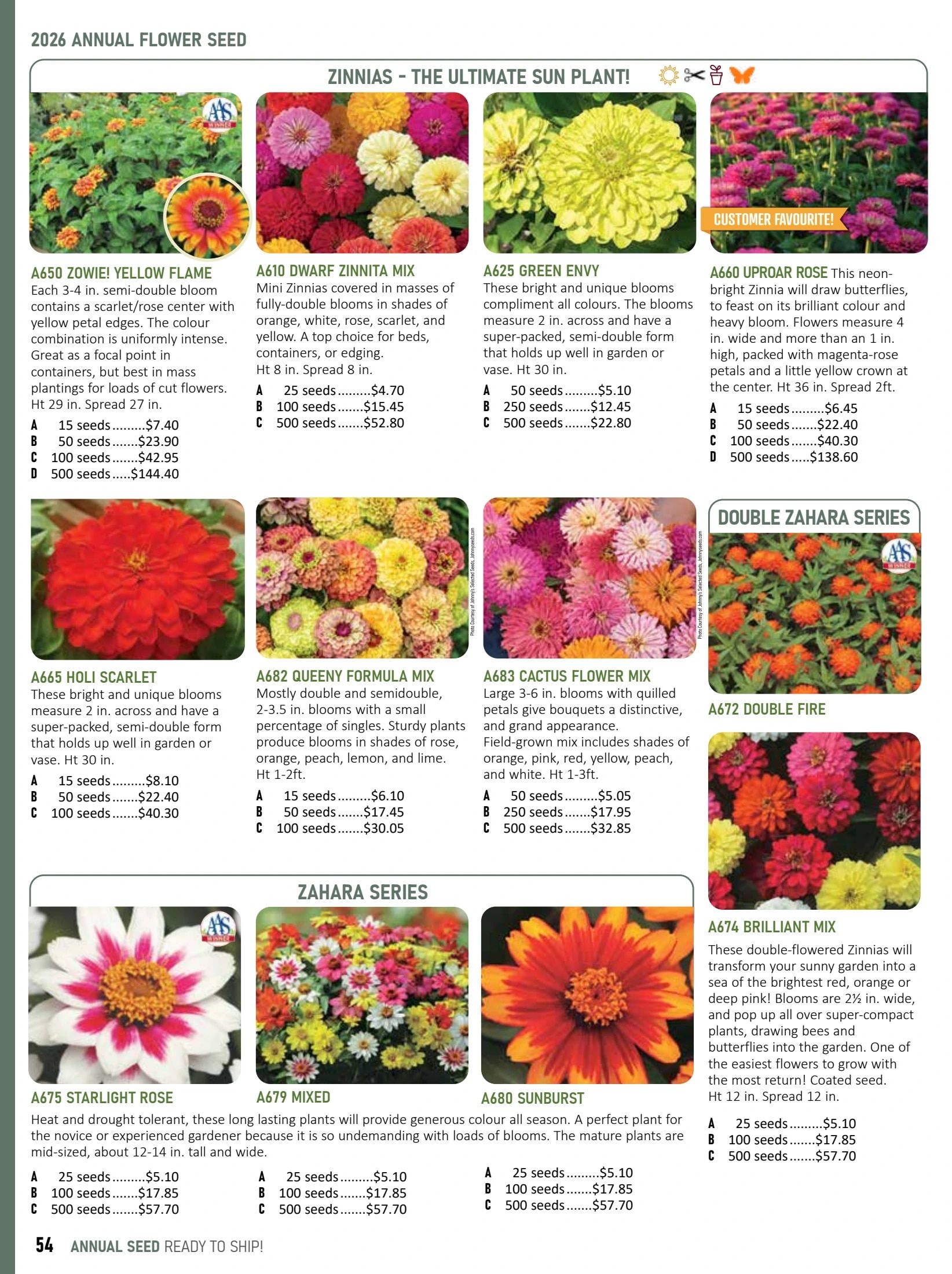 T&T Seeds Catalogue Flyer January 1 - December 31, 2026