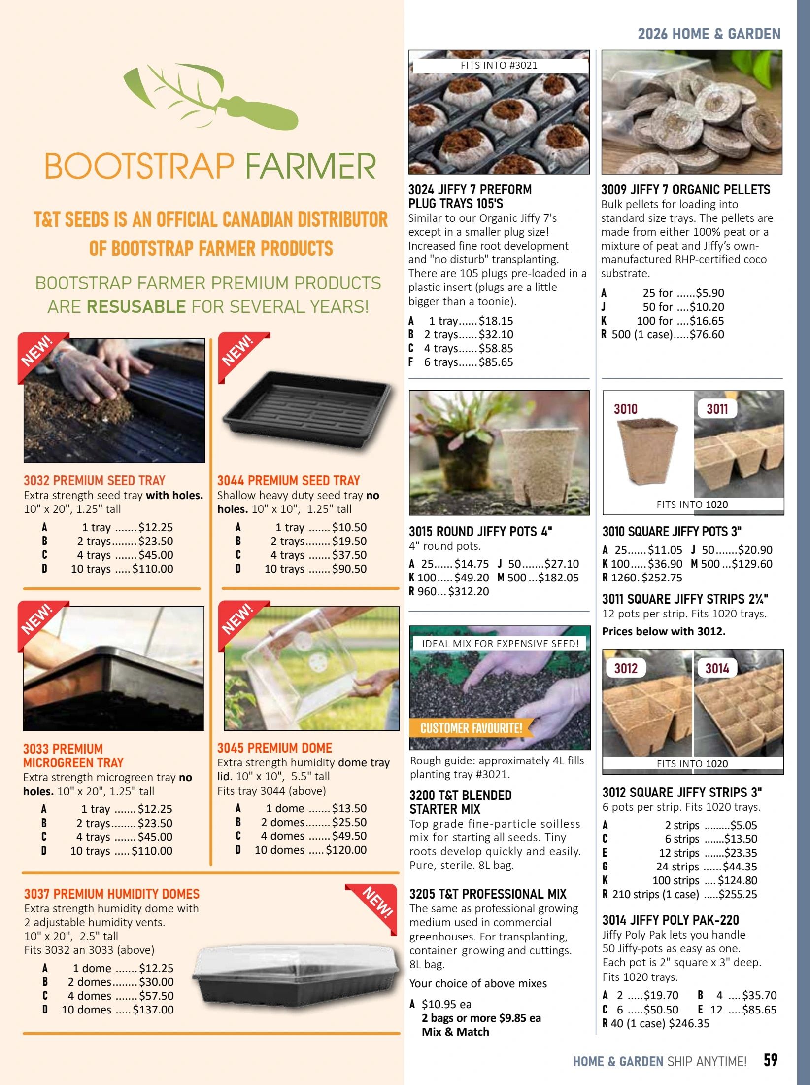 T&T Seeds Catalogue Flyer January 1 - December 31, 2026