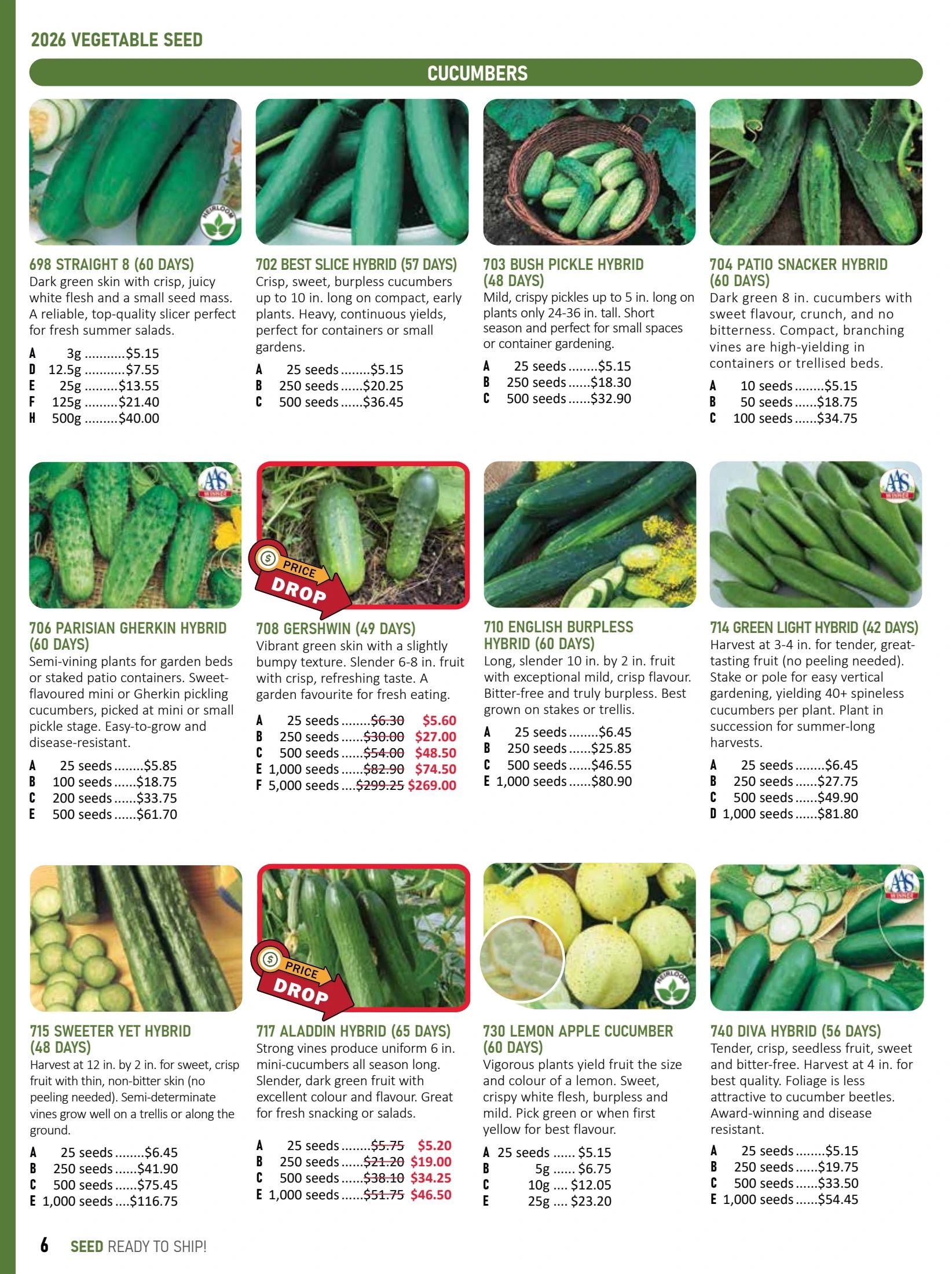 T&T Seeds Catalogue Flyer January 1 - December 31, 2026