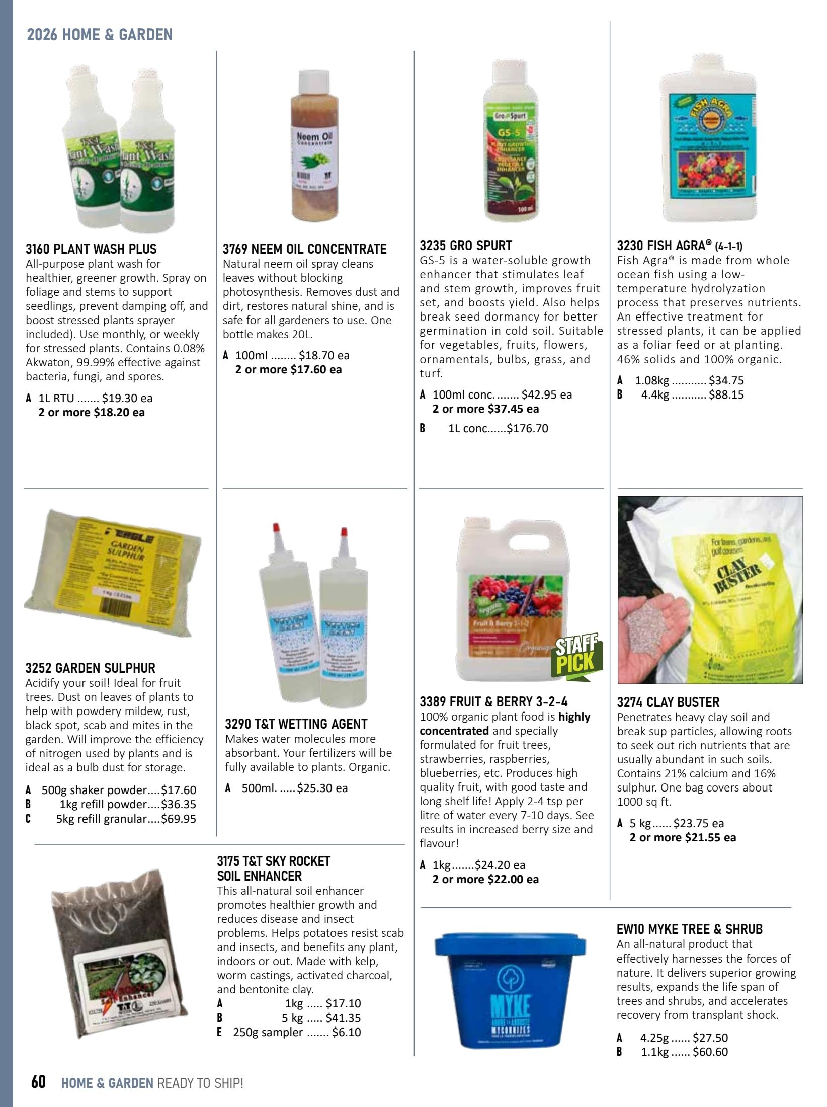 T&T Seeds Catalogue Flyer January 1 - December 31, 2026