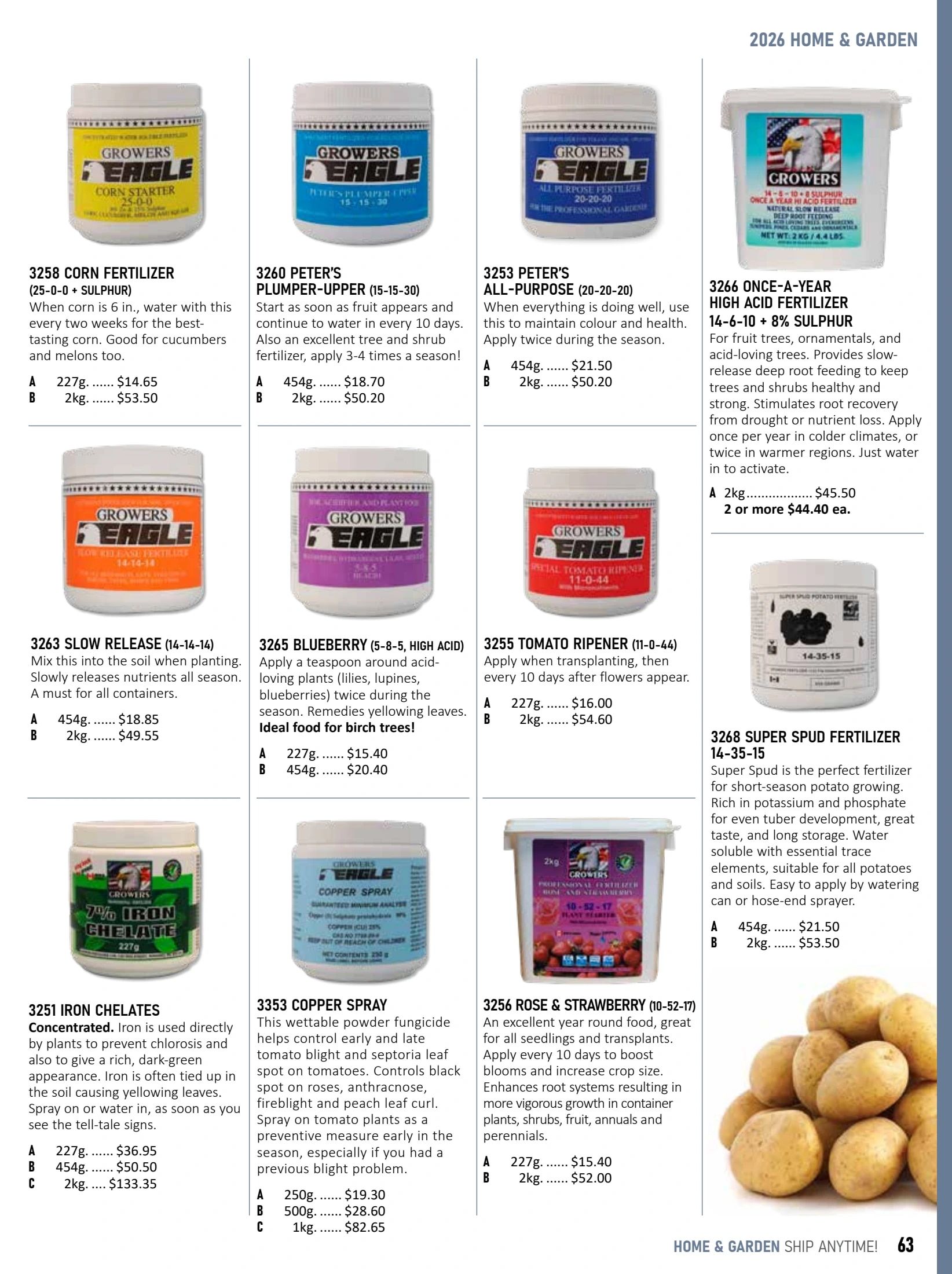 T&T Seeds Catalogue Flyer January 1 - December 31, 2026
