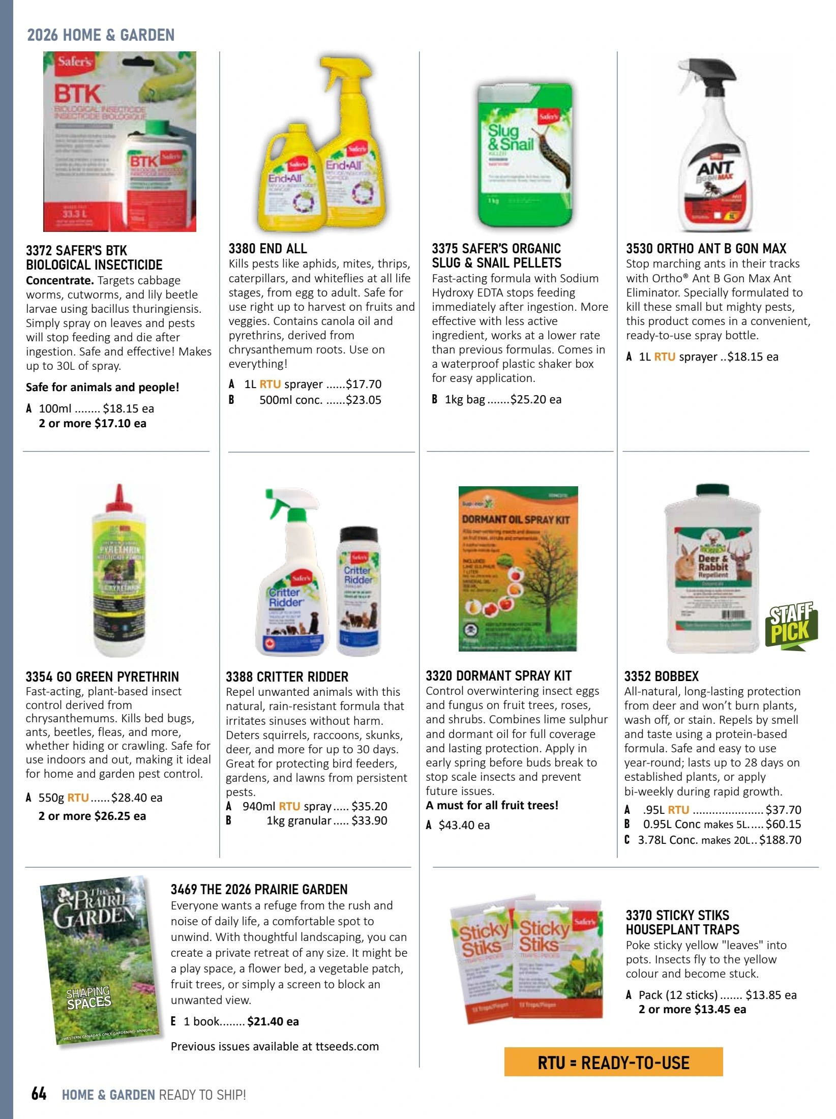 T&T Seeds Catalogue Flyer January 1 - December 31, 2026
