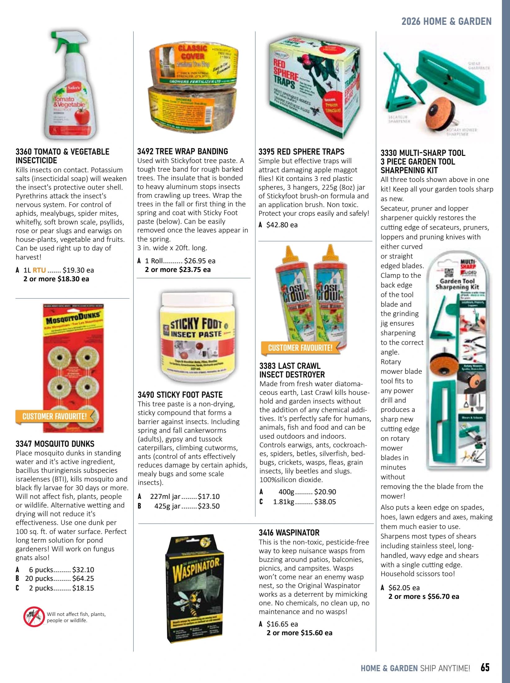T&T Seeds Catalogue Flyer January 1 - December 31, 2026