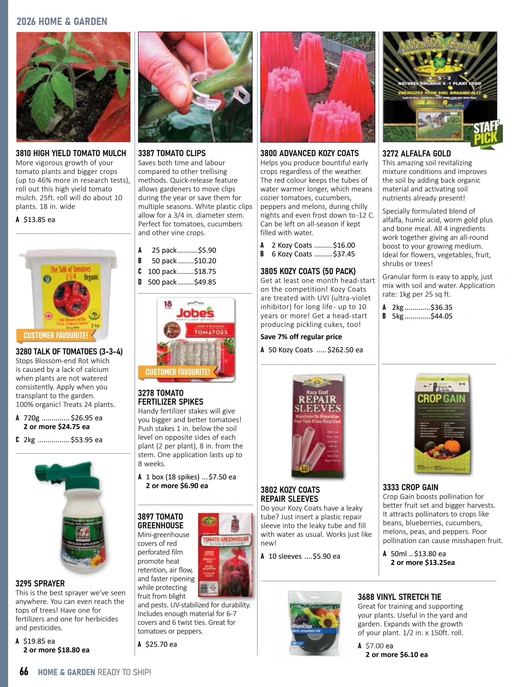 T&T Seeds Catalogue Flyer January 1 - December 31, 2026