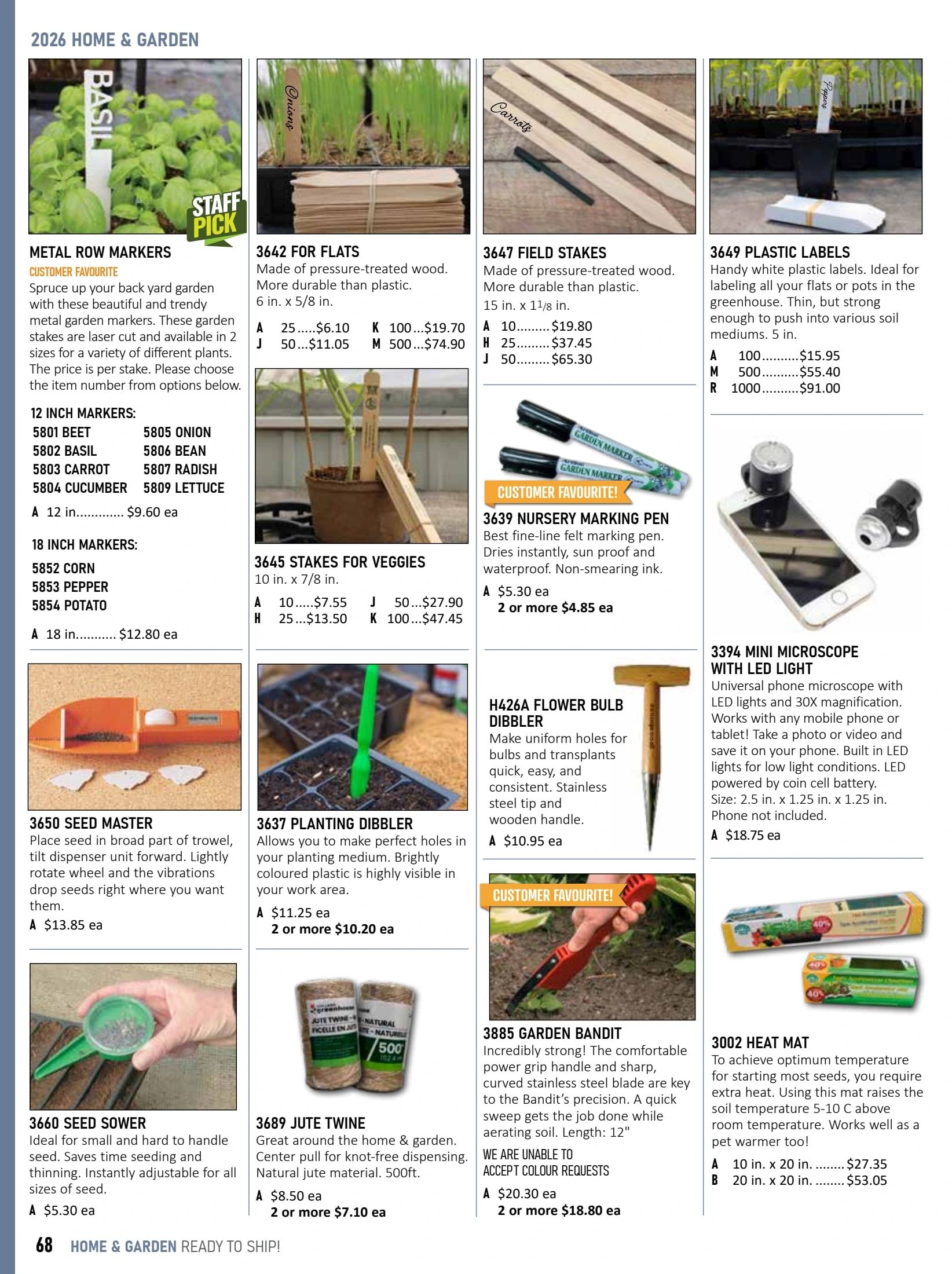 T&T Seeds Catalogue Flyer January 1 - December 31, 2026