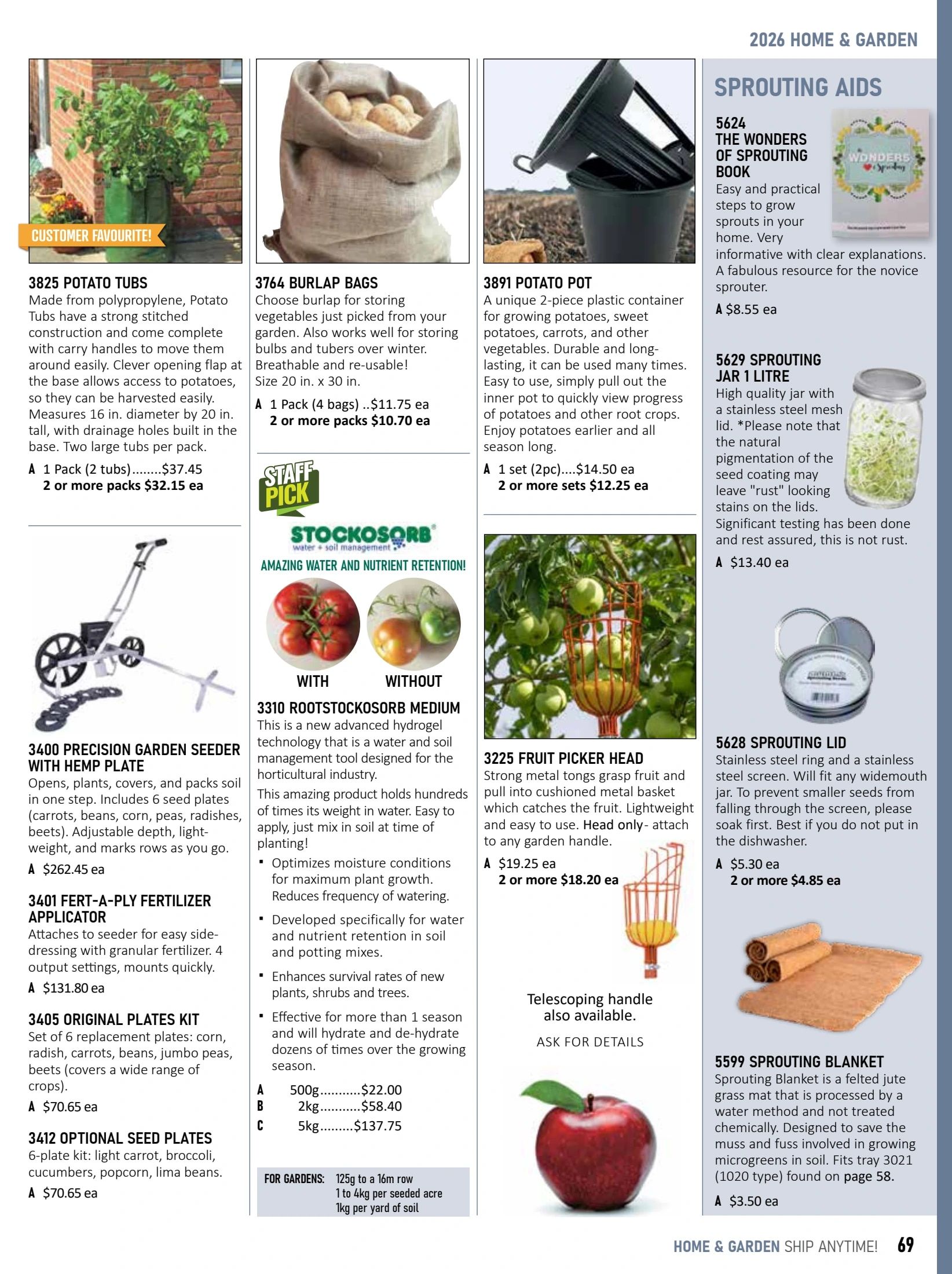 T&T Seeds Catalogue Flyer January 1 - December 31, 2026