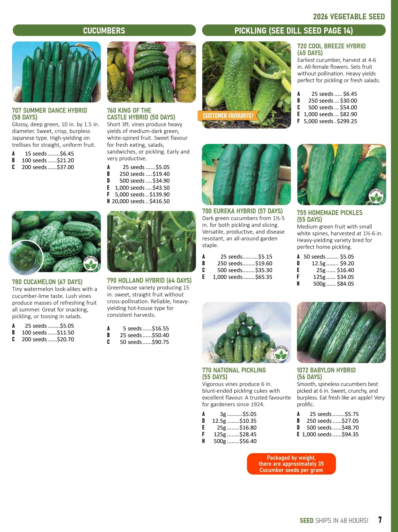 T&T Seeds Catalogue Flyer January 1 - December 31, 2026
