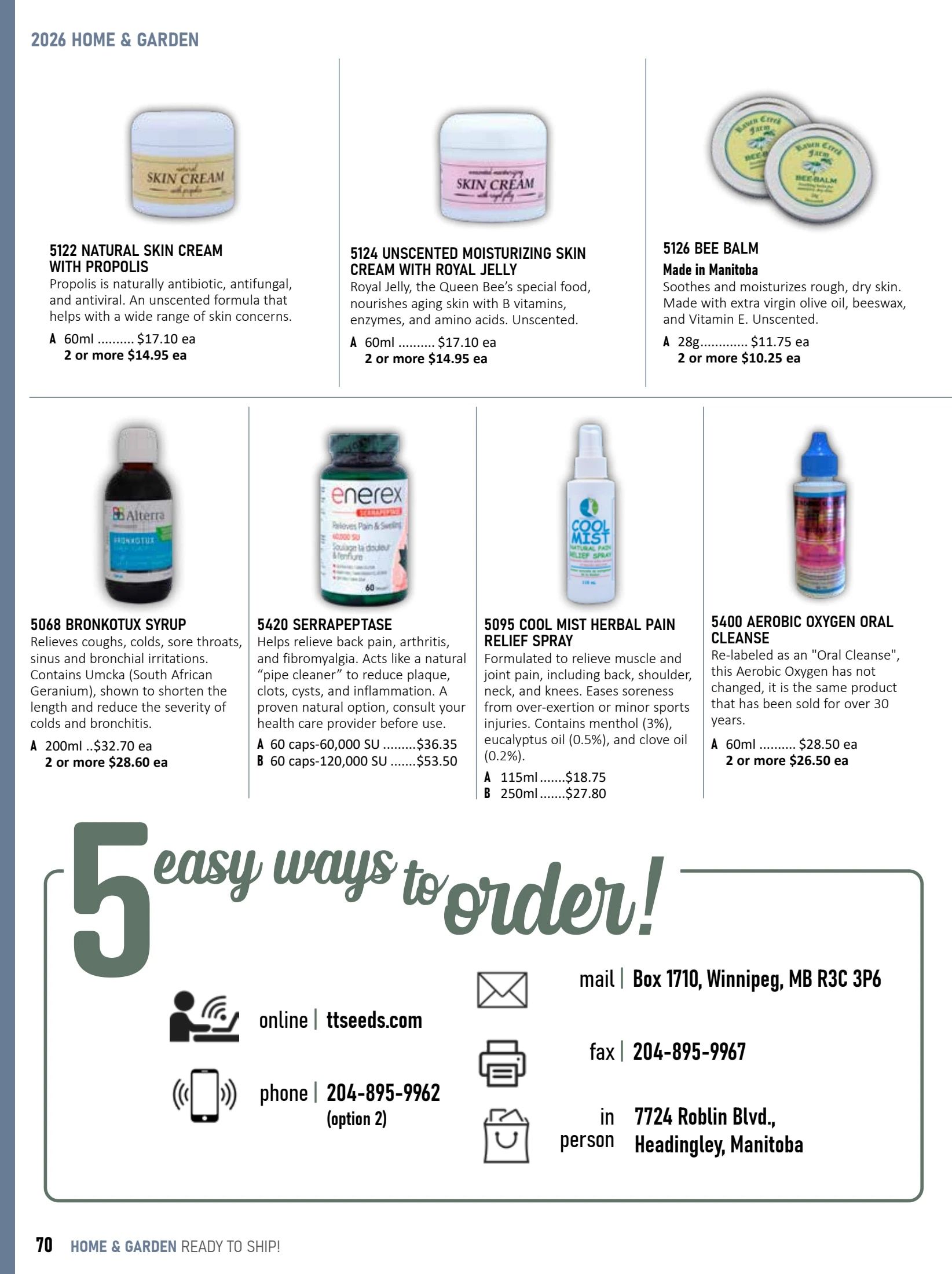 T&T Seeds Catalogue Flyer January 1 - December 31, 2026