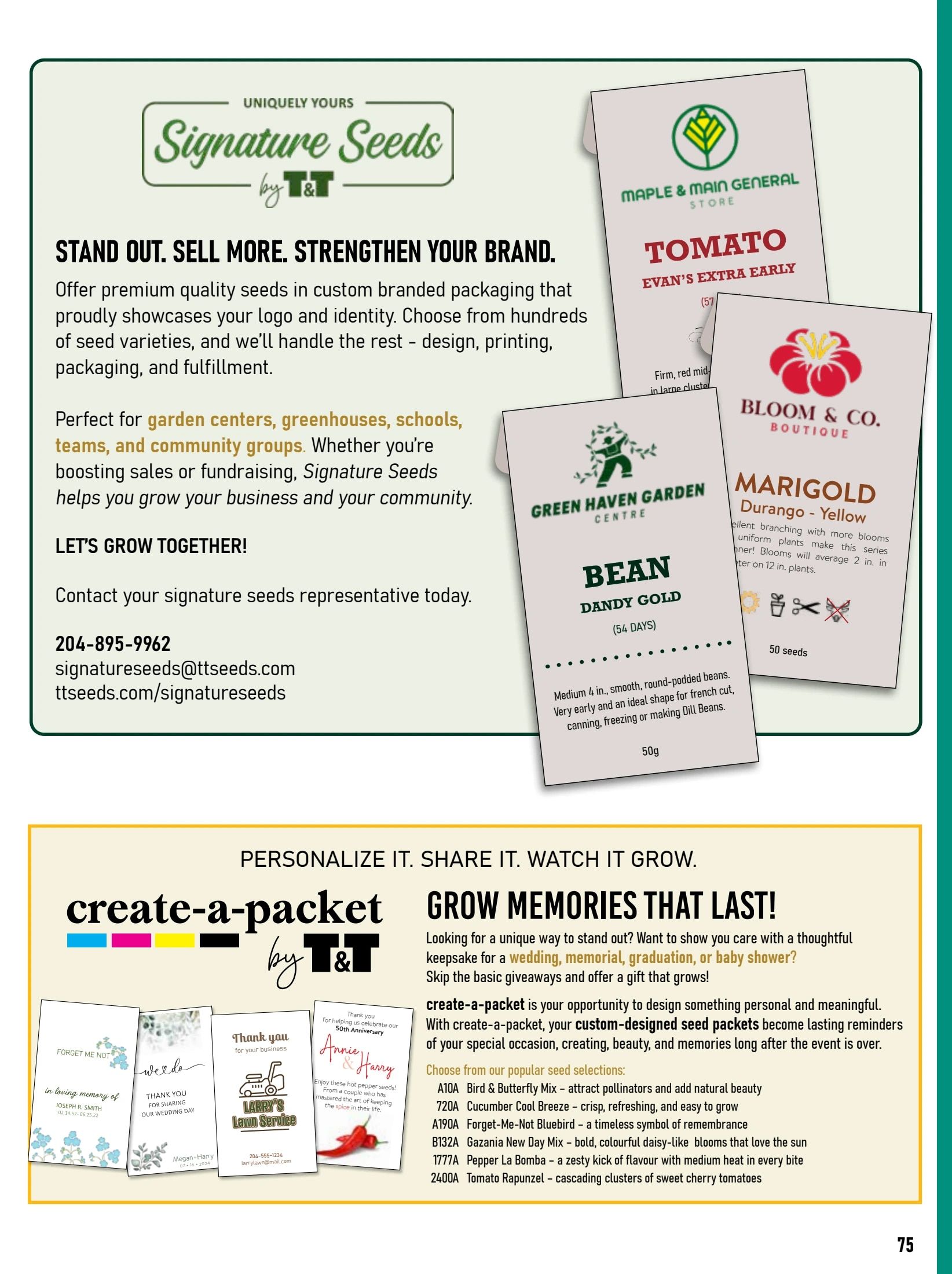 T&T Seeds Catalogue Flyer January 1 - December 31, 2026