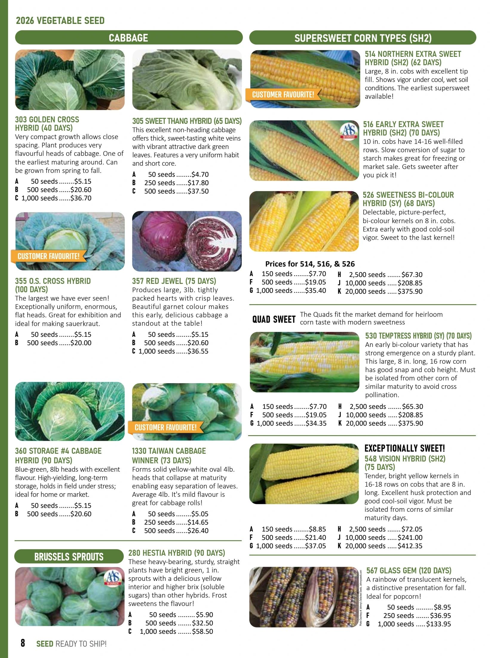 T&T Seeds Catalogue Flyer January 1 - December 31, 2026