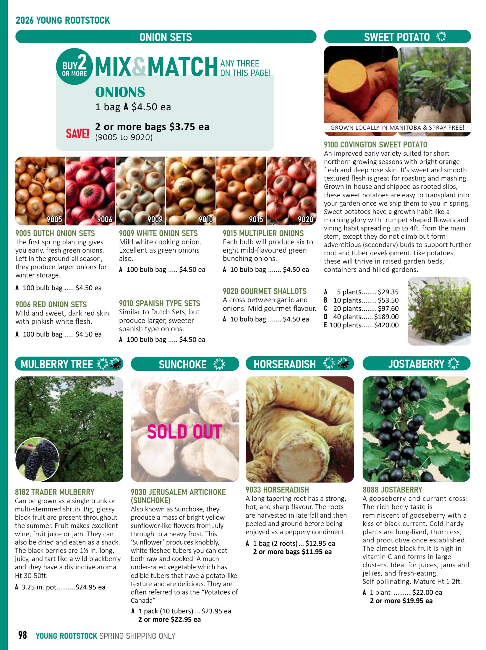 T&T Seeds Catalogue Flyer January 1 - December 31, 2026