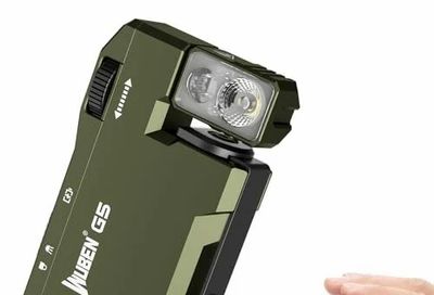 Amazon.ca: $26.96 - WUBEN G5 Flashlight Rechargeable, Mini EDC Flashlight, LED Torch GRB Light
