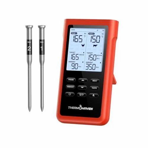 Amazon.ca: ThermoMaven X2 Wireless Meat Thermometer - $65.99