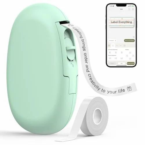 Amazon.ca: SUPVAN E10 Bluetooth Label Maker Machine with Tape $16.99