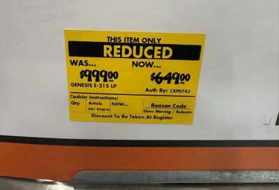 Home Depot: Weber Genesis E-315 3-Burner Propane Gas BBQ Clearance $649 (Ottawa-Nepean)