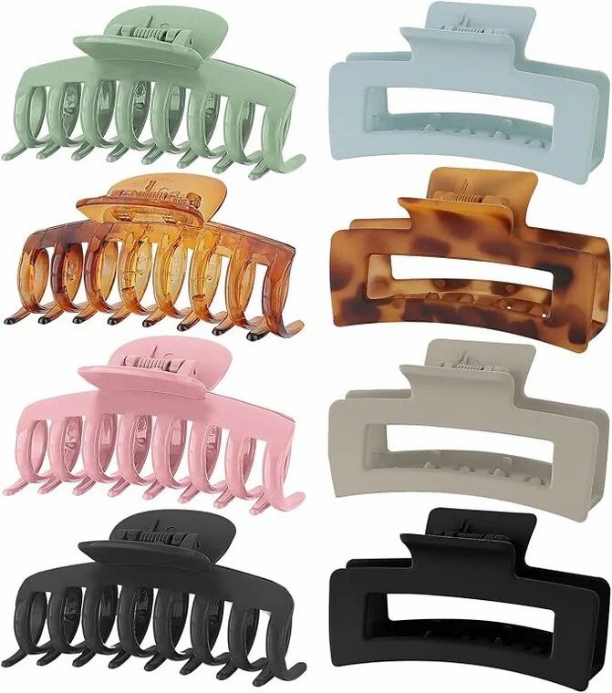 Amazon.ca: Lolalet 8-Pack Hair Claw Clips