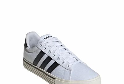 Sport Chek: Adidas Men's Daily 4.0 Canvas Sneakers - White only