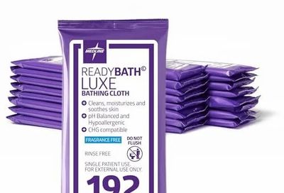 Amazon.ca: ReadyBath LUXE Total Body Cleansing Heavyweight Wash Cloth - 192 pack (8 x 24 packs) @ $6.99