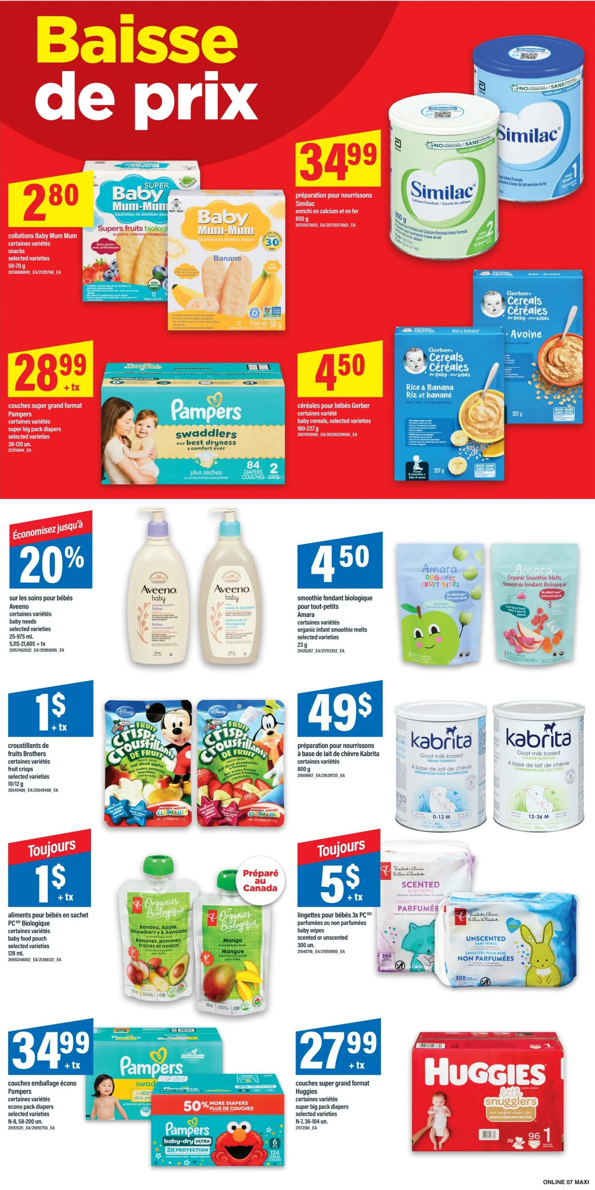 Maxi Flyer August 27 to September 2