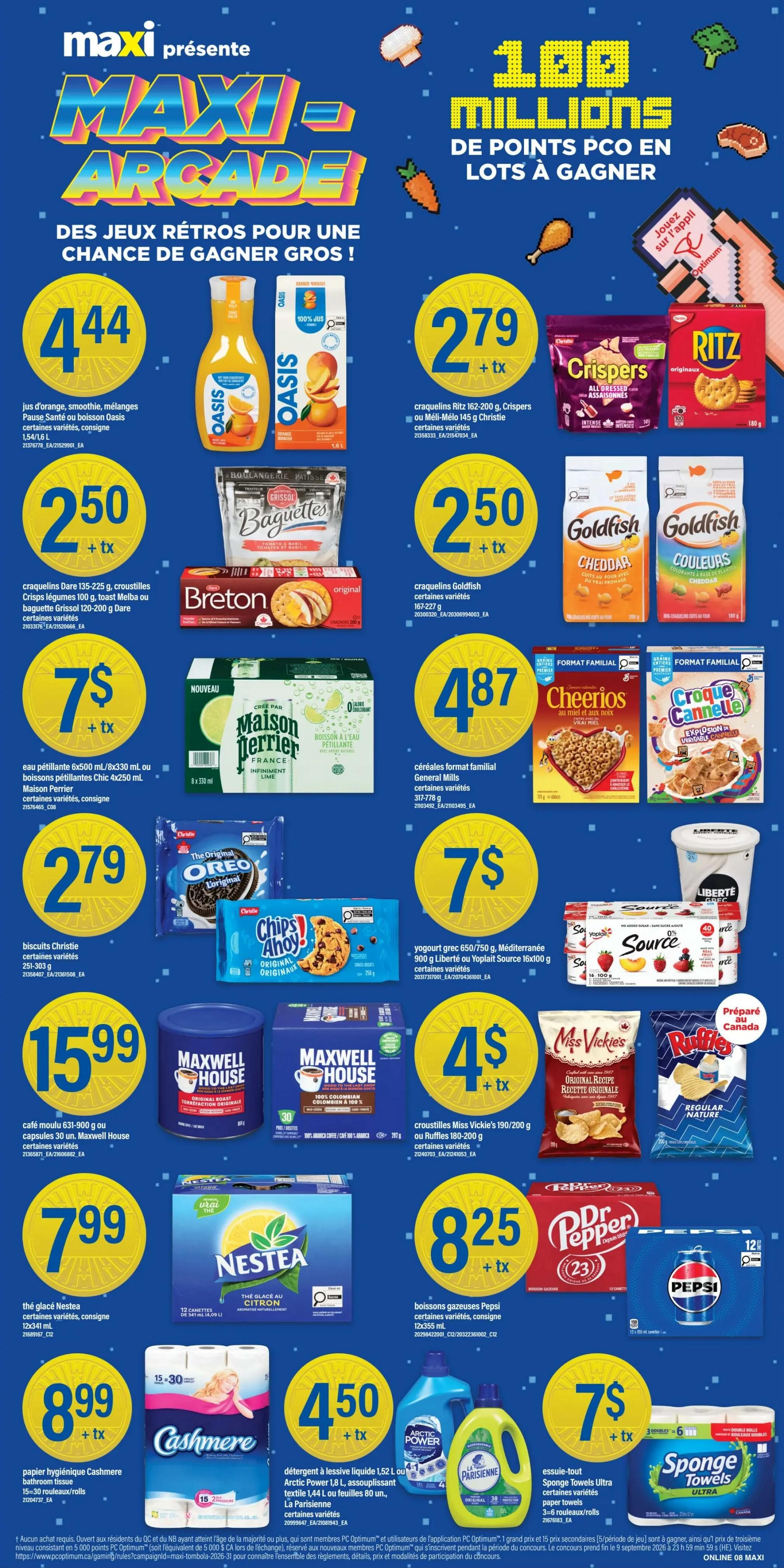 Maxi Flyer August 27 to September 2