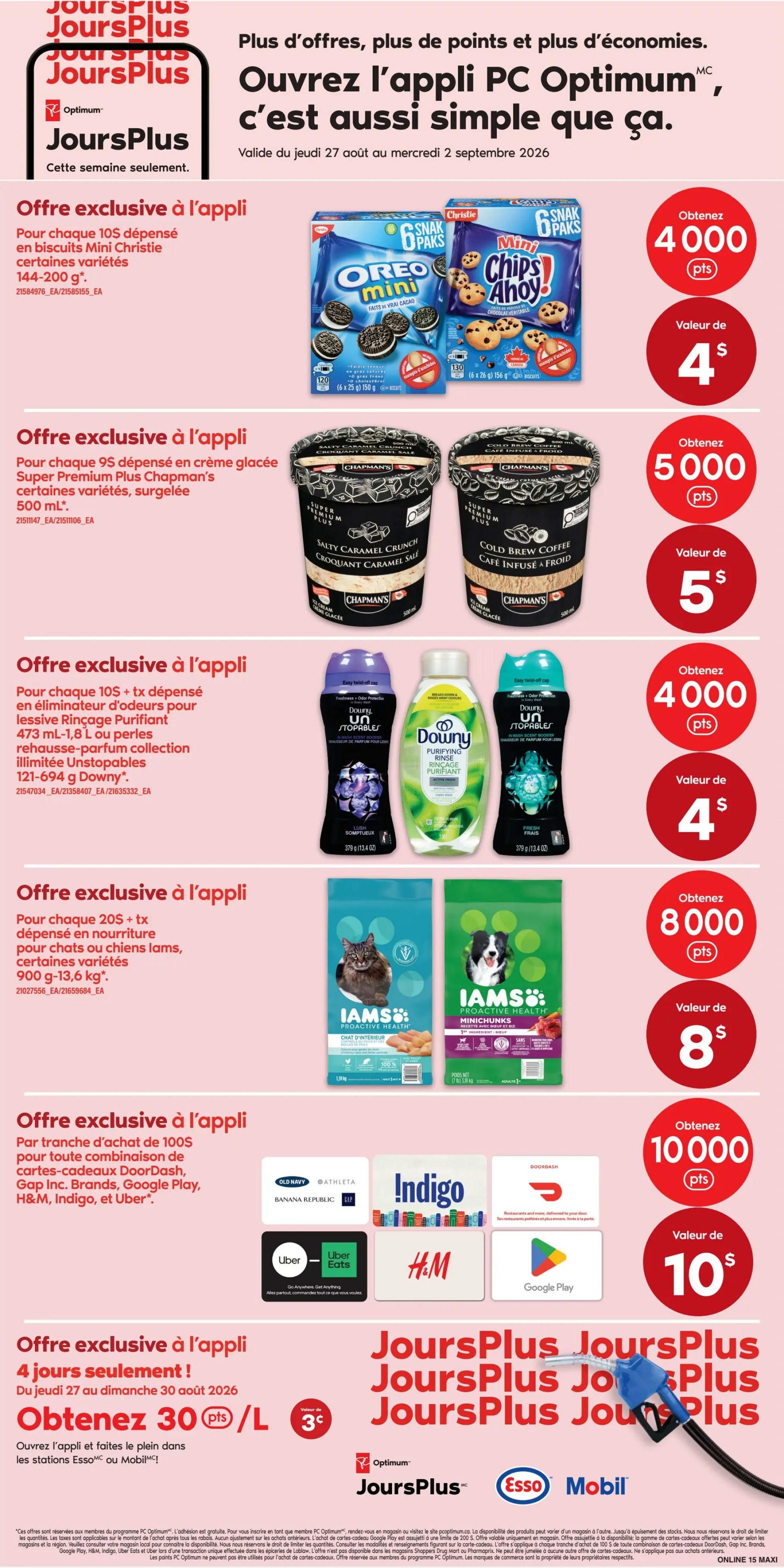 Maxi Flyer August 27 to September 2