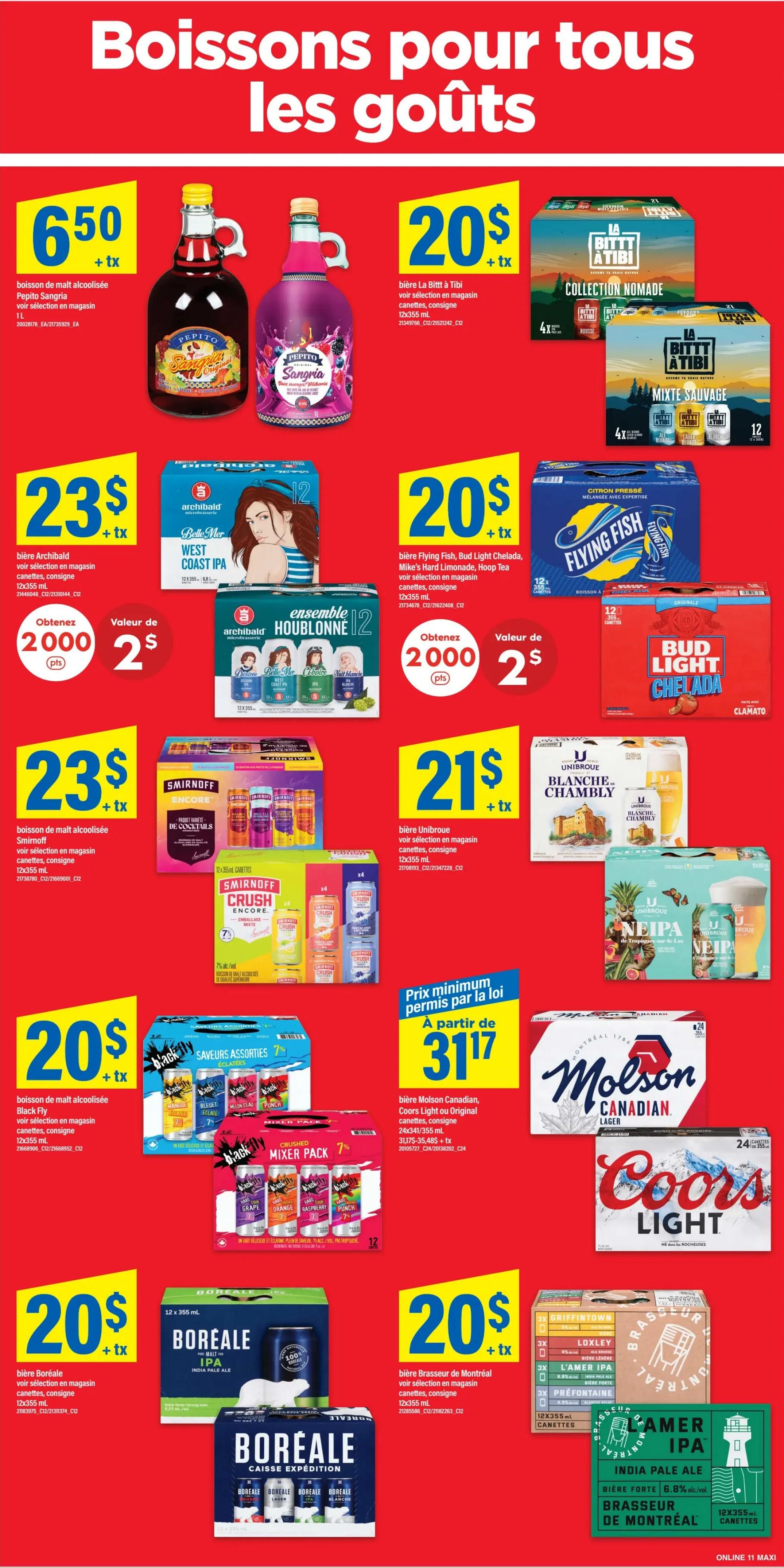 Maxi Flyer August 27 to September 2