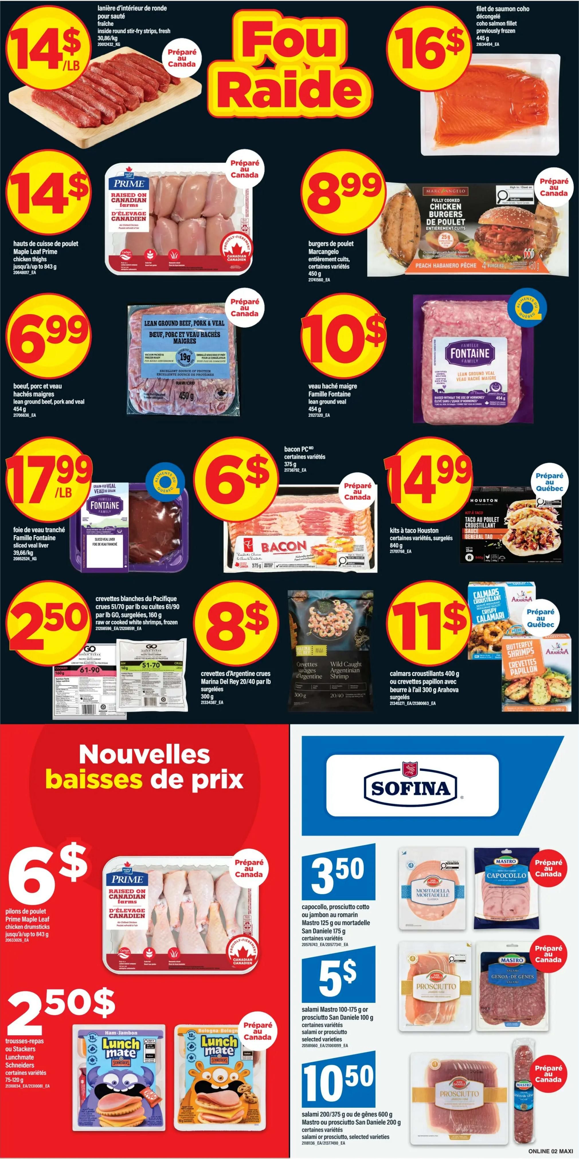 Maxi Flyer August 27 to September 2