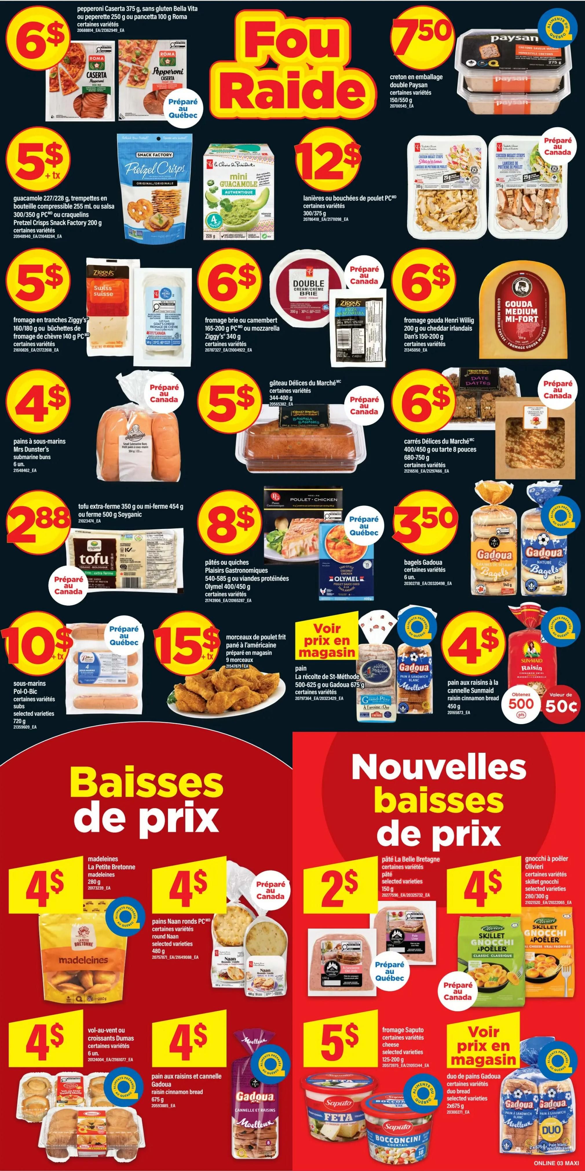 Maxi Flyer August 27 to September 2