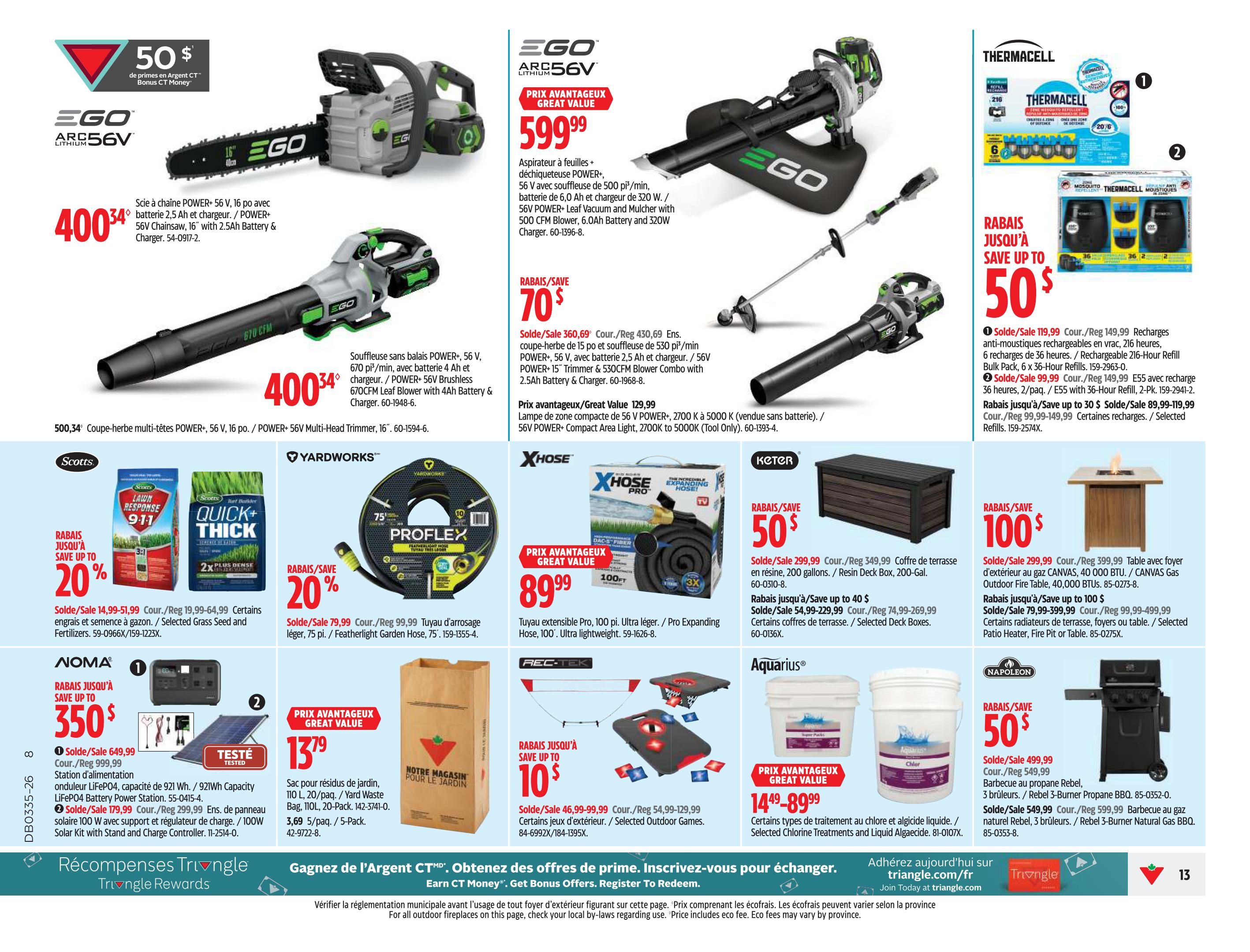 Canadian Tire (QC) Flyer August 27 to September 2
