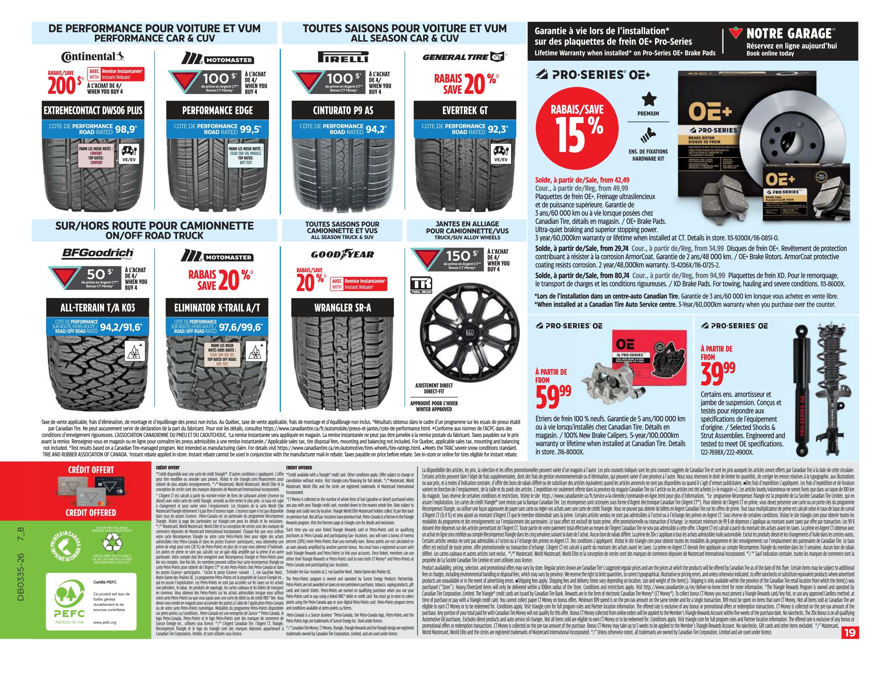 Canadian Tire (QC) Flyer August 27 to September 2