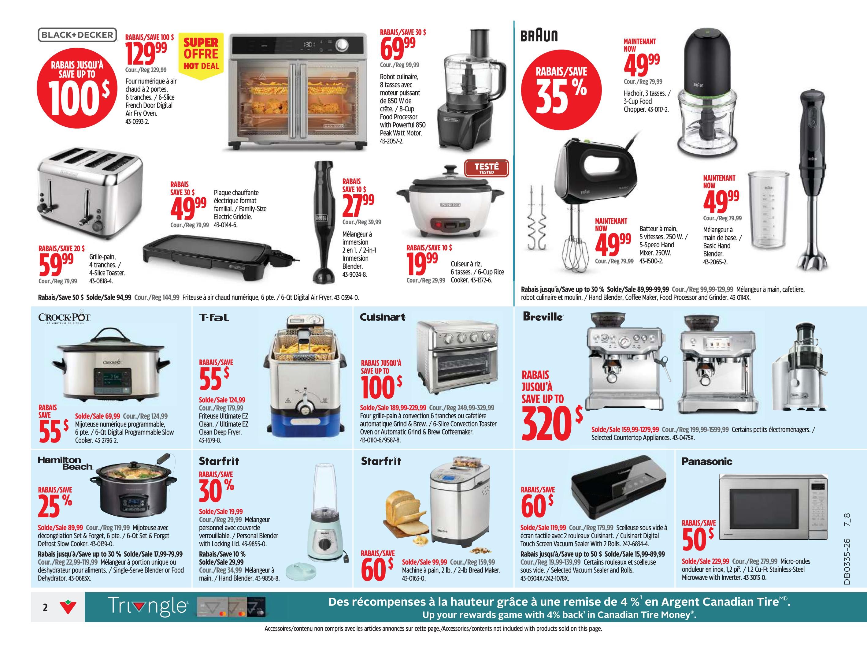 Canadian Tire (QC) Flyer August 27 to September 2