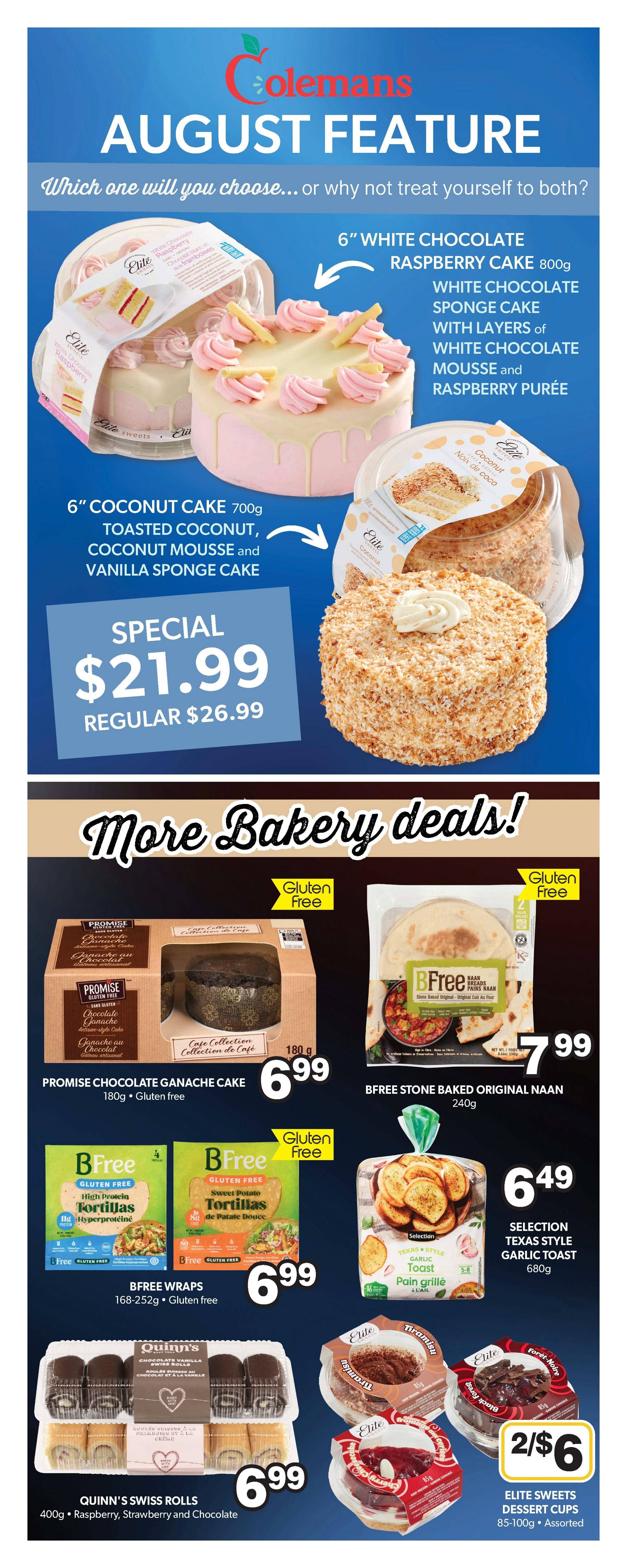 Coleman's Flyer August 27 to September 2