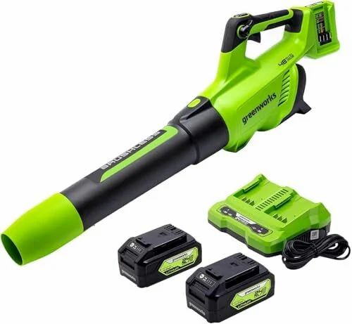 Amazon.ca: Greenworks 48V Brushless Cordless Leaf Blower (140 MPH / 585 CFM) $176.89