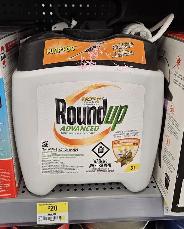 Walmart: Clearance: RoundUp Advance 5L @ $20
