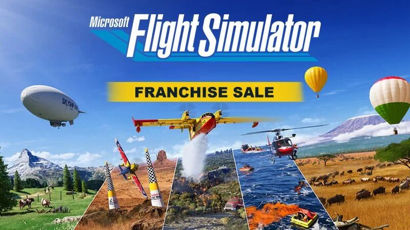 Steam - Microsoft Flight Simulator Franchise Sale Steam - Microsoft Flight Simulator Franchise Sale