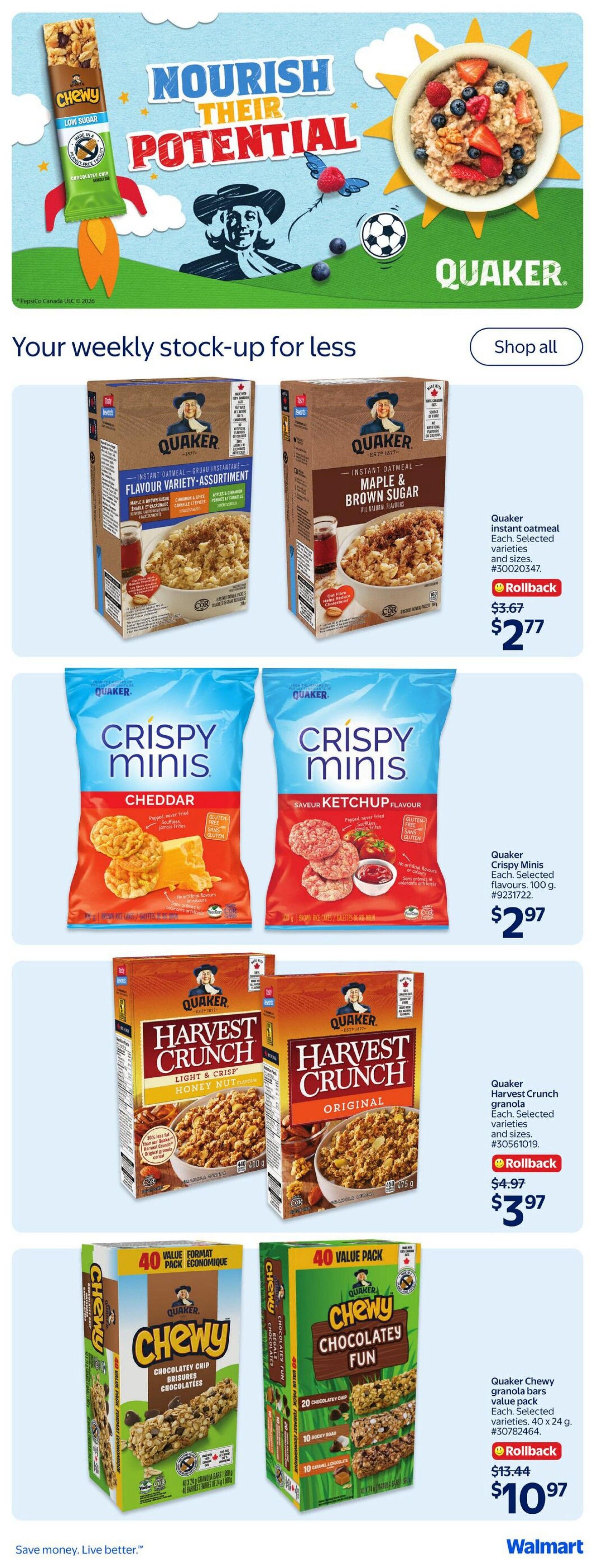 Walmart (West) Flyer August 27 to September 2